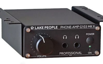 Lake People G103-P MKII Broadcast Version liefert professionelle Kopfhörerverstärkung für den anspruchsvollen Sendebetrieb