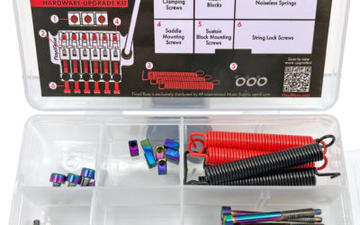 Floyd Rose FRUK1 – Titanium or Color Stainless Steel Hardware Upgrade Kits