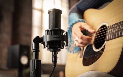 Shure SM4 Homerecording Mikrofon für Vocal- und Instrumentenaufnahmen – ob im Home- oder Tonstudio