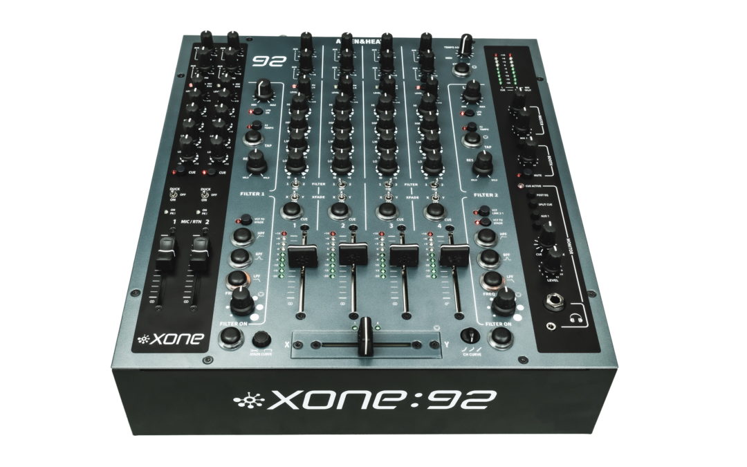 Allen & Heath verfeinert Xone:92 für die nächste Generation von Künstlern