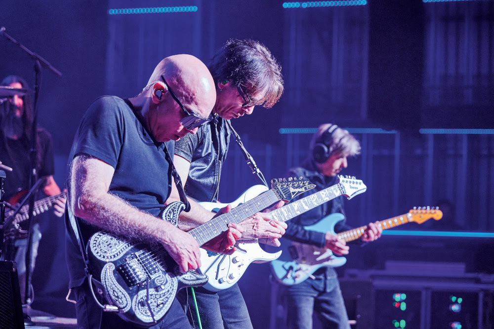 JOE SATRIANI, ERIC JOHNSON UND STEVE VAI kündigen Veröffentlichung des G3 Reunion Live-Albums an